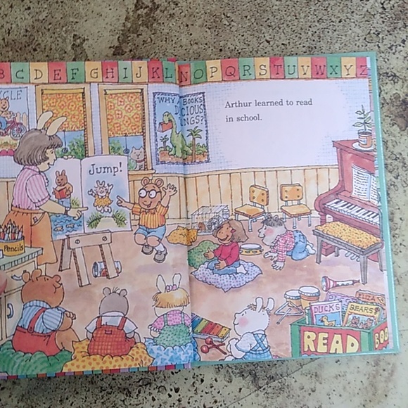 Arthur's Reading Race Marc Brown Level Reader Children's Picture Book Homeschool - Picture 6 of 6